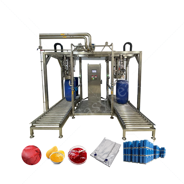 Aseptic Bag in Drum Filling System for Fruit Juice Paste Puree