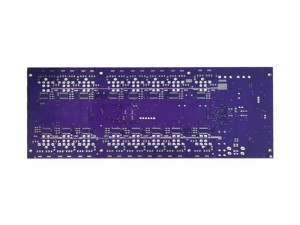 Purple solder mask muilti-layer PCB manufacturing pcba