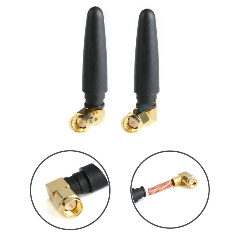 SMA (P) elbow Lora Rubber antenna 868 coil antenna Suitable for wireless water meters, electricity meters