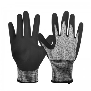 High Performance Level 5 Cut Resistant Safety Working Industrial Hand Work Cutting Gloves