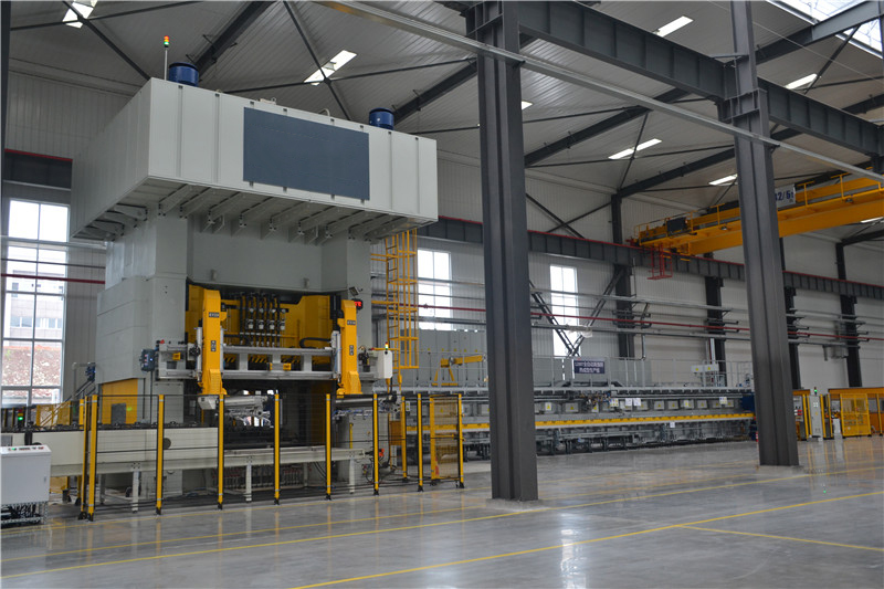 The high-speed hot Stamping Production Line for ultral high-Strength Steel (Aluminum)
