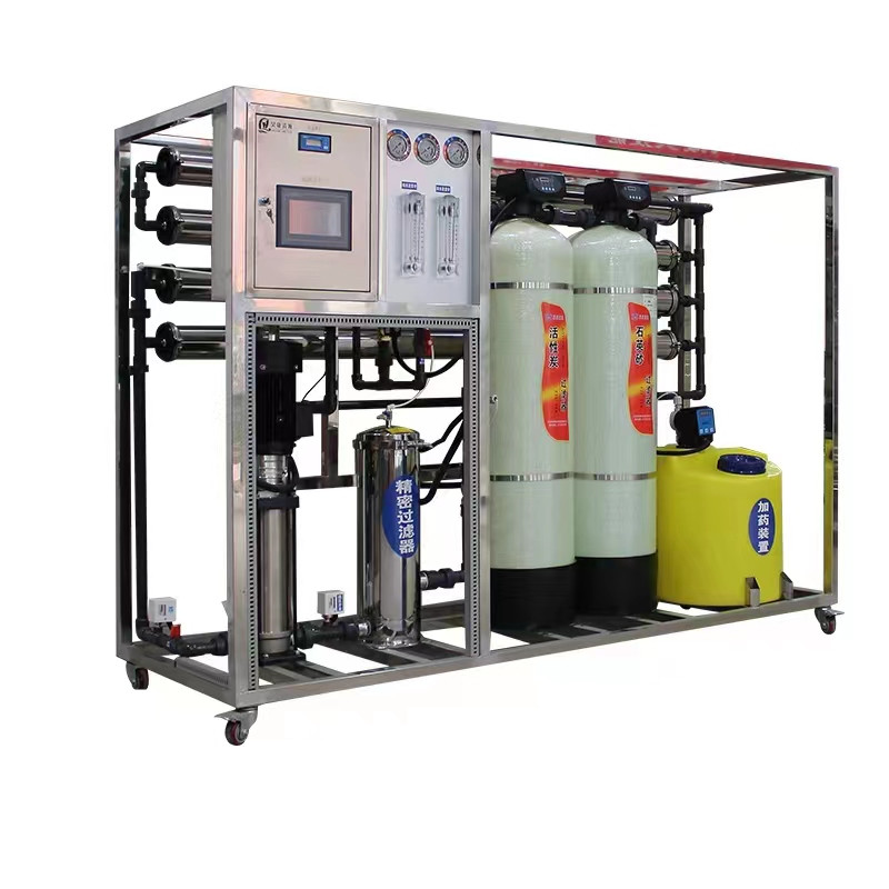 Pure Drinking / Drinkable water treatment RO/ Reverse Osmosis purification equipment / plant / machine / system / line