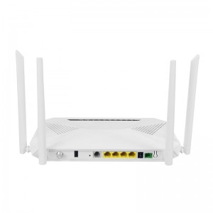 FTTH PON Solutions 2.4G&5G 4GE+4WIFI+1POTS+1USB+1CATV Dual Band AC GPON XPON ONU