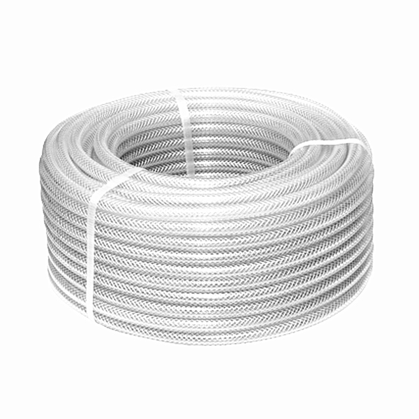 Hot Sale Flexible Transparent Fiber Braided Reinforced PVC Hose