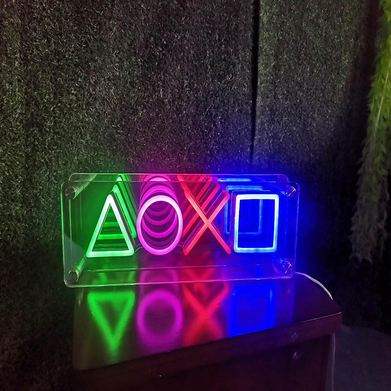 LED Neon Lights for Game Room, Living Room, Man Cave, Teen, Gamer Room Decor (Multicolor)