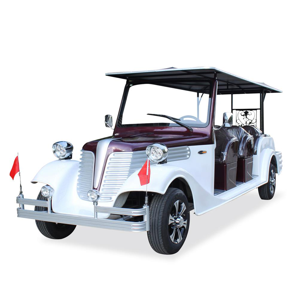 hot selling electric classic vehicle 12 passenger 48V and 72V AC system