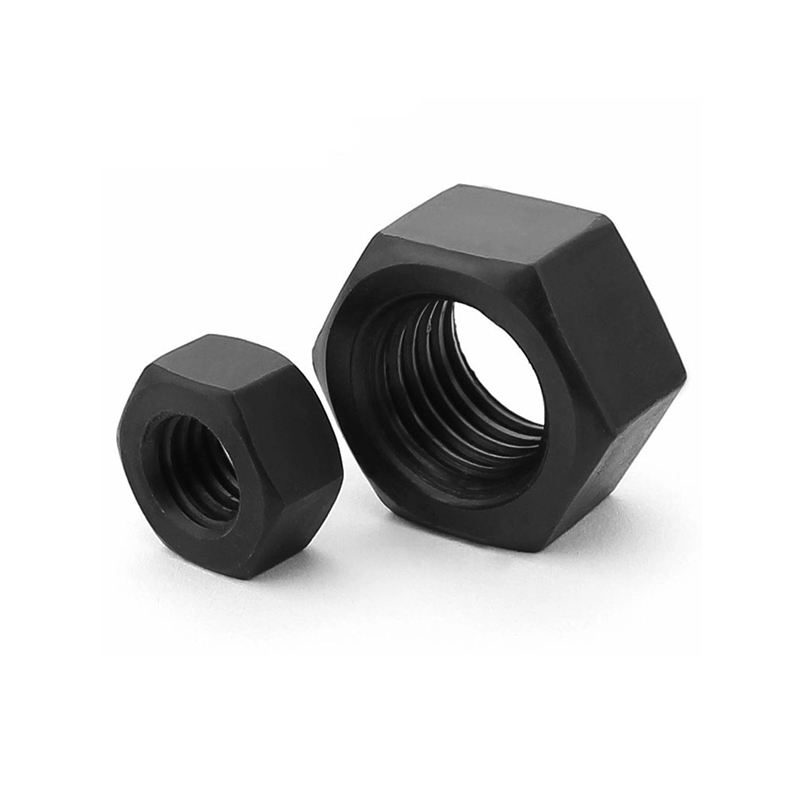 DIN 934 Carbon Steel Zinc Plated YZP Black Finish Hex Nuts