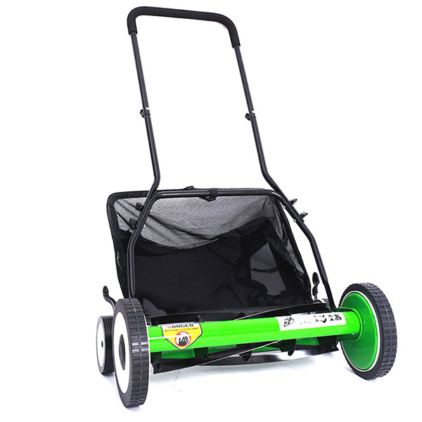 manual reel Lawn mower Hand push Portable 16 inch Grass cutter