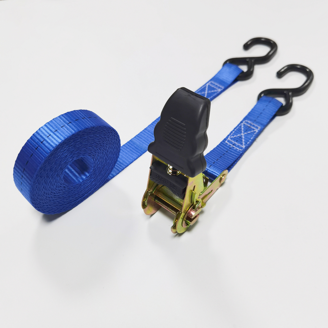 1 Inch 25mm Dirt Bike Ratchet Straps with Snap Hooks