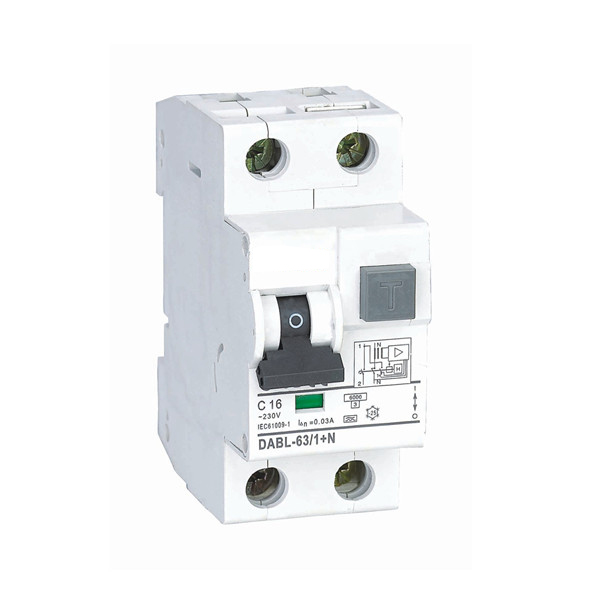 DABL-63 RCBO 6KA Residual Current Operated Circuit Breaker