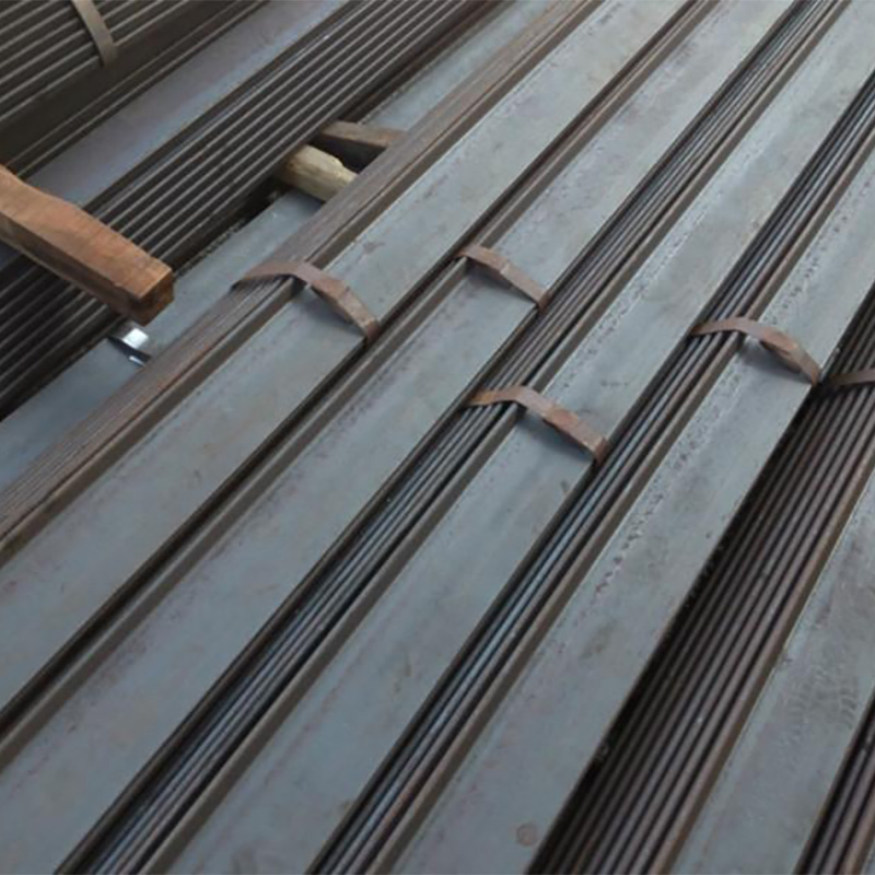 Customized black mild steel flat bar Q235 exported