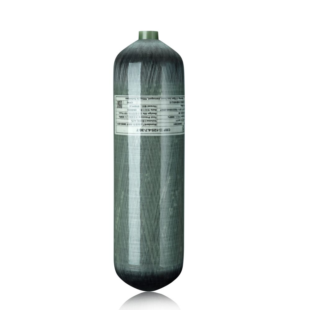 Superior Ultra-light High-pressure Air Cylinder 4.7L Made of Carbon Fiber for Firefighting And Rescue Uses