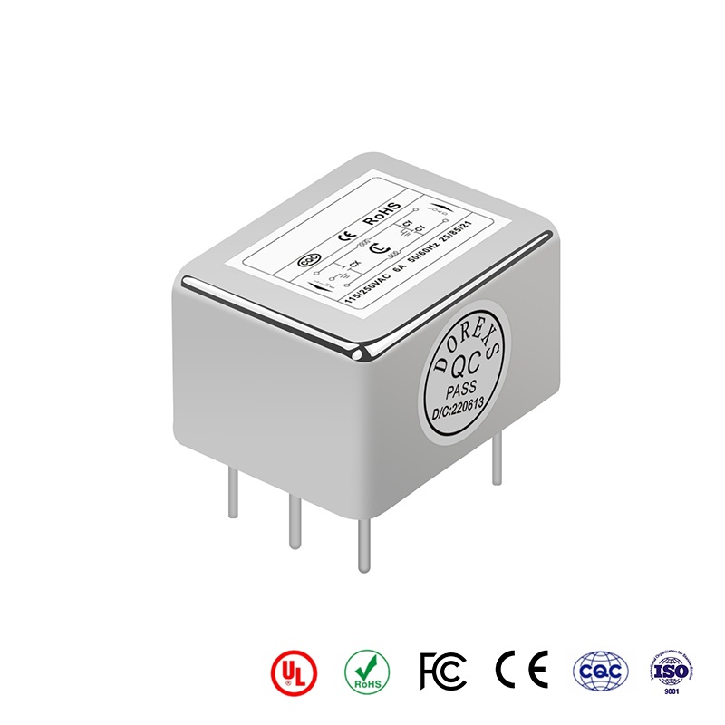 DAP2 EMI Filter With On-Board Type Rated Current—1A-10A