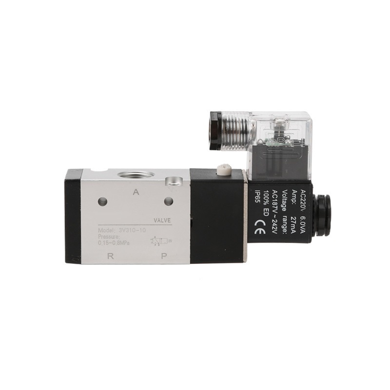 Two-Position Five-Way Pneumatic Solenoid Valve 3V310-10