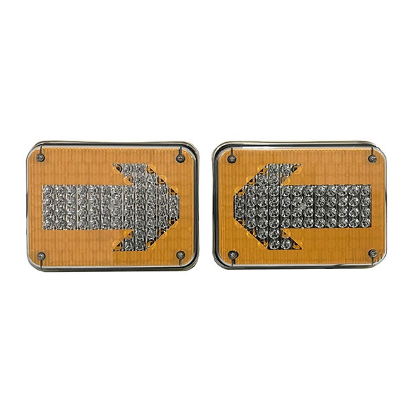 HDB202 Amber LED Warning flashing Traffic Advisor Lights