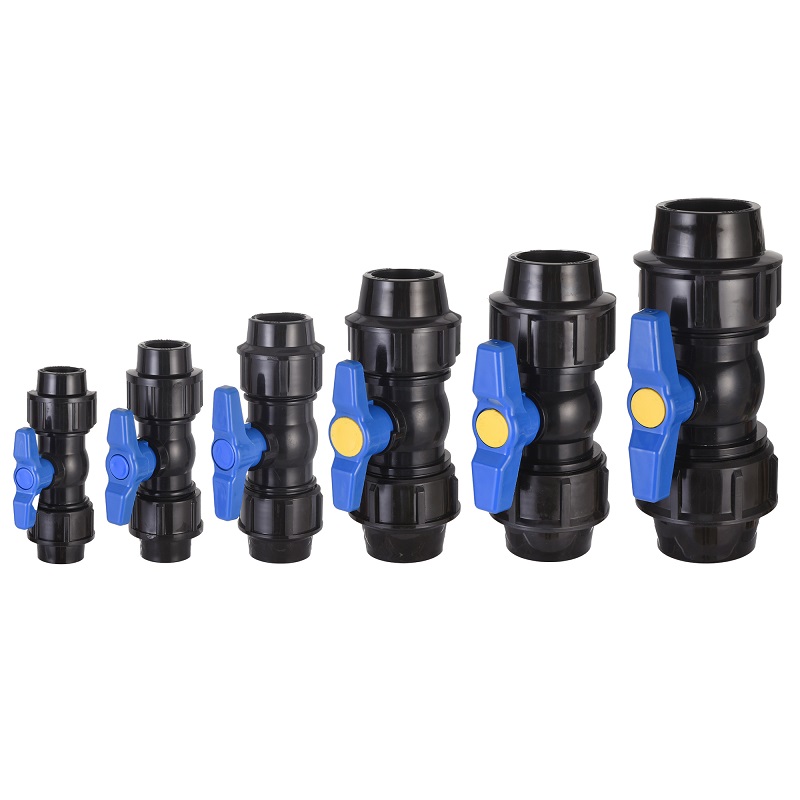 UPVC Double Union ball valve China Manufacture