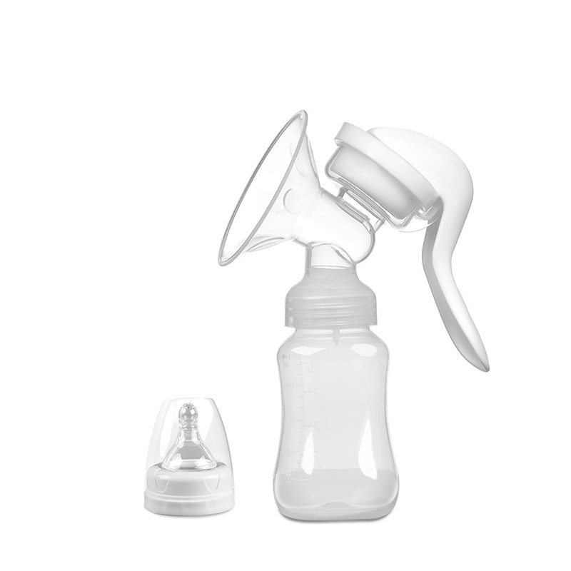 D-188 High Quality Portable Manual Breast Pump with Silicone Pipe