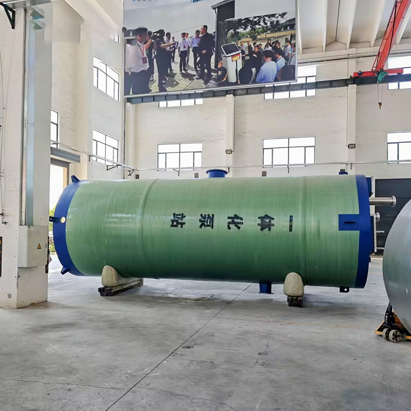 GRP Integrated lifting pump station