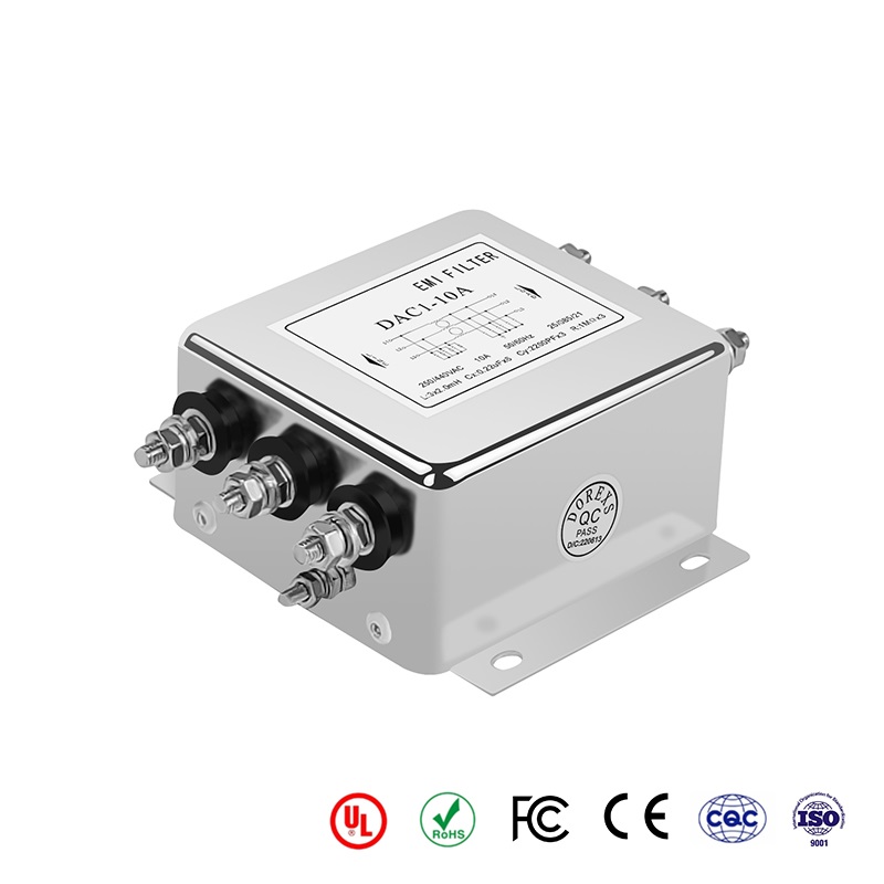 DAC1 3 Phase EMI Power Line Noise Filter Series–Rated Current：6A—20A