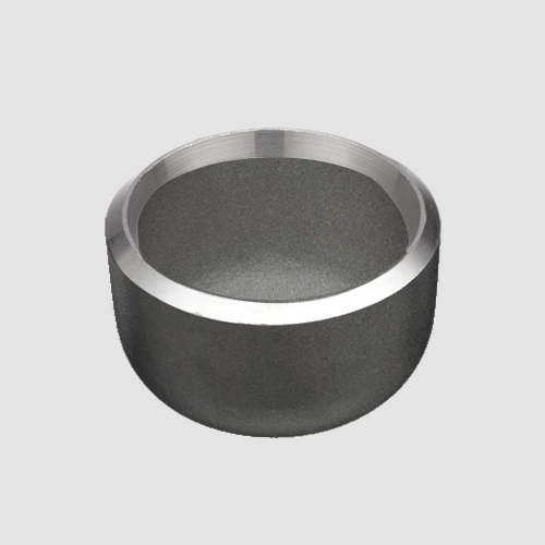 Steel pipe cap