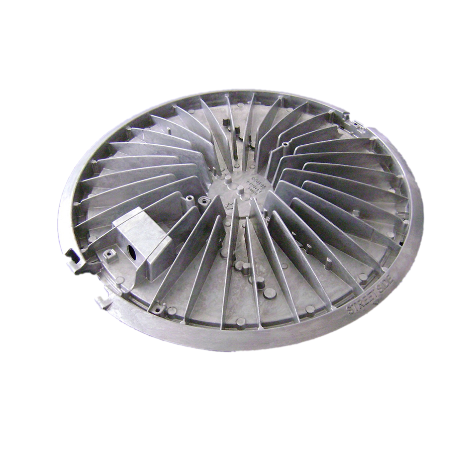 Die cast aluminum heat sink housing/heat sink cover