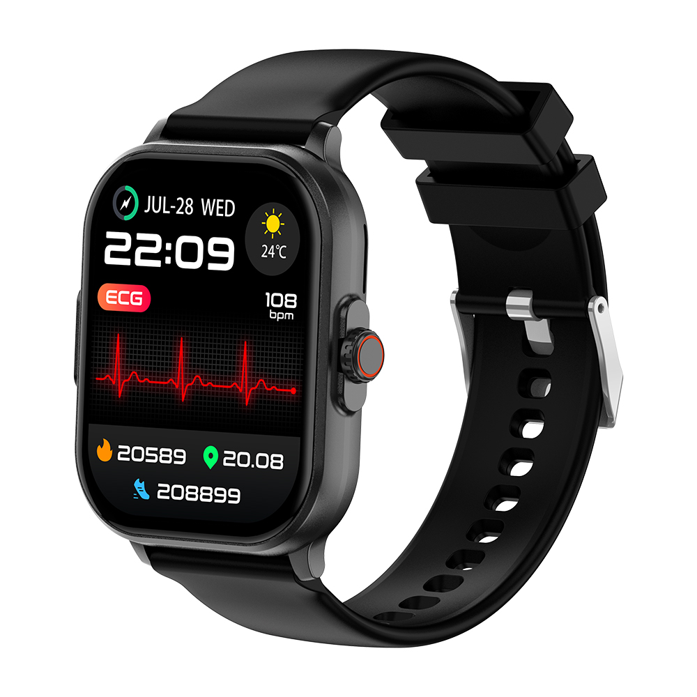 C63 2.01″ Display Smartwatch ECG Blood Oxygen Blood Glucose Health Smart Watch