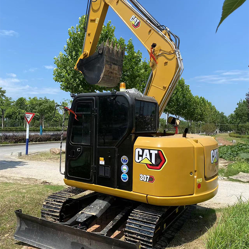 Construction Machinery small excavator used digger machine CAT307