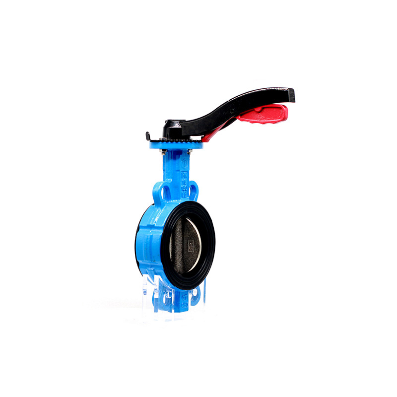 Handle wafer butterfly valve