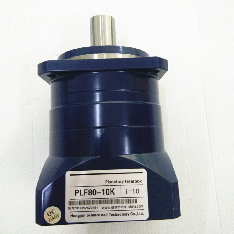 Helical Planetary Gearbox AF80 Ratio 10  Single Stage For Servo Motor