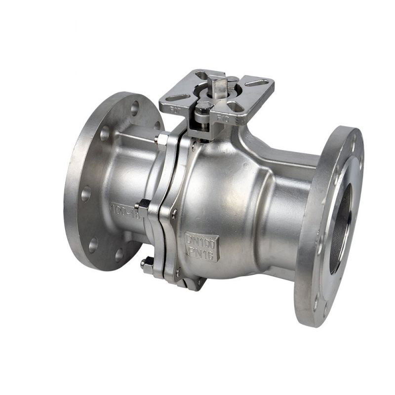 Stainless Steel Flange Type Floating Ball Valve