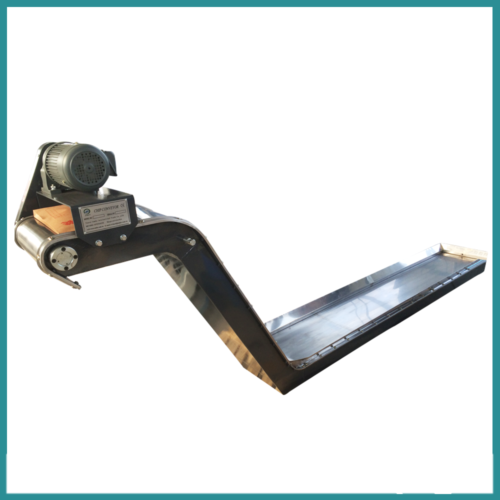 Magnetic chip conveyor for machine tool