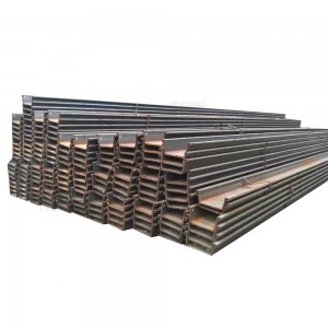 High Performance Sheet Pile Type 2 Type3 U/Z Type Sy295 Sy390 400*125*13mm Sheet Pile Hot Selling Steel Tia Customized Building Steel Sheet Pile