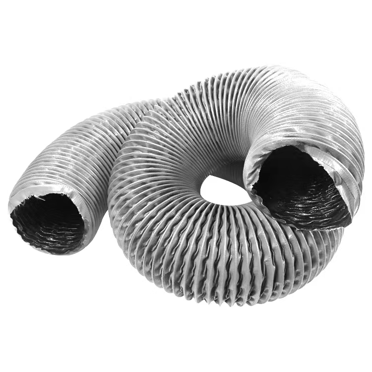 Flexible PVC coated mesh air duct