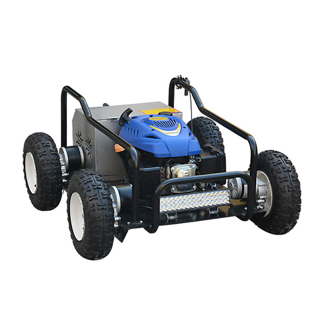 Four-drive remote control lawn mower machine New orchard lawn mower self-removing lawn mower Enoch