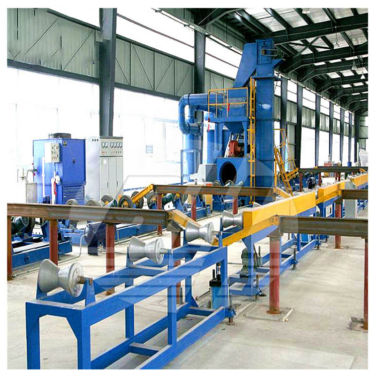 8 Year Exporter	Alloy Wheels Type Turn Table Shot Blasting Machine Manufacturer	- Steel pipe shot blasting machine – Binhai Jincheng