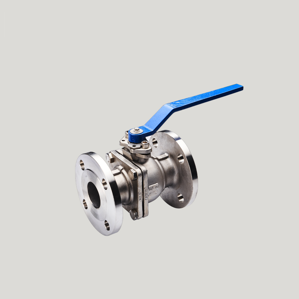 2-PC Stainless Steel Ball Valve Full Port,Flange End 10K