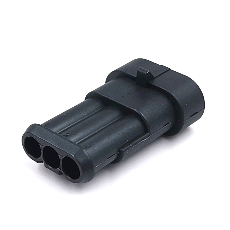 AMP  Waterproof Power Connector  Coded Cable