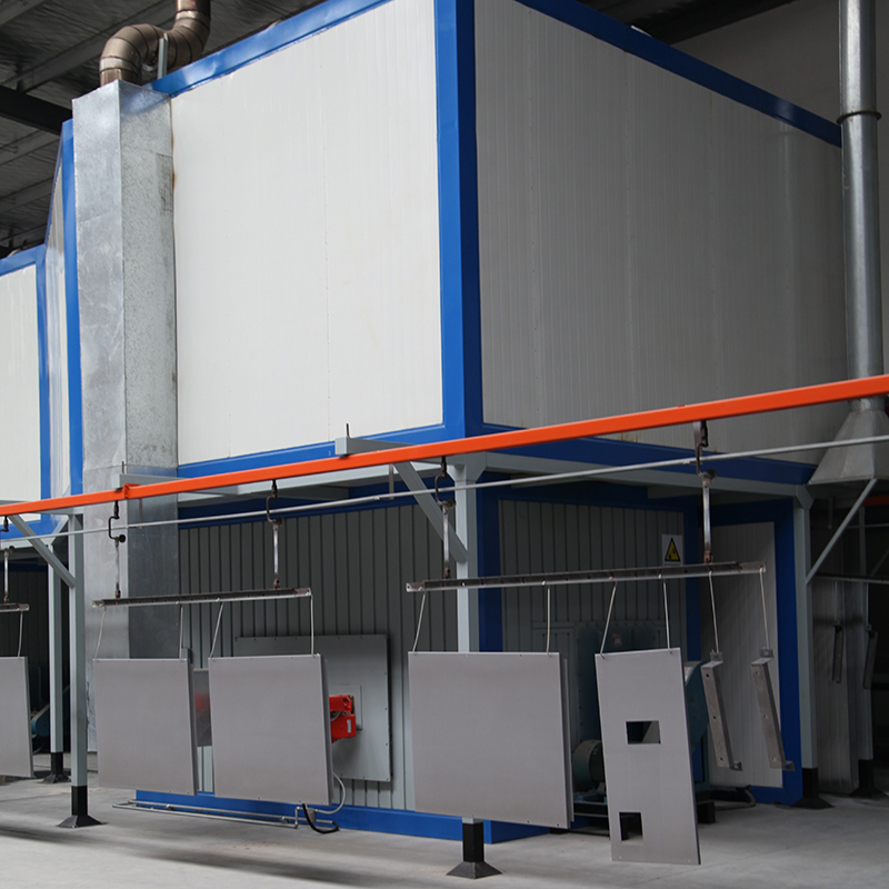 Metal Frames Powder Coating Spraying Line