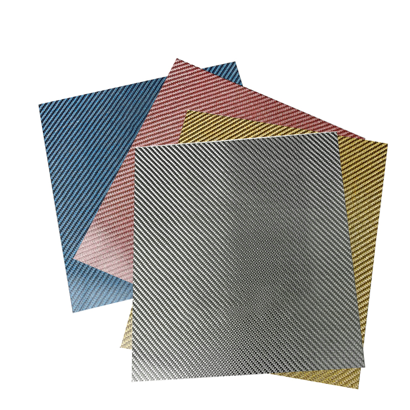 carbon fiber sheet color 0.2mm 0.5mm 0.6mm 1mm carbon fiber tube manufacturer