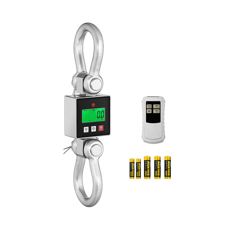 3t load-Link Digital Tension Dynamometer IP64 Anodized Corrosion-Resistant Finished 5-Digit LCD Display.